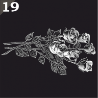 Гравировка цветов ГЦ19